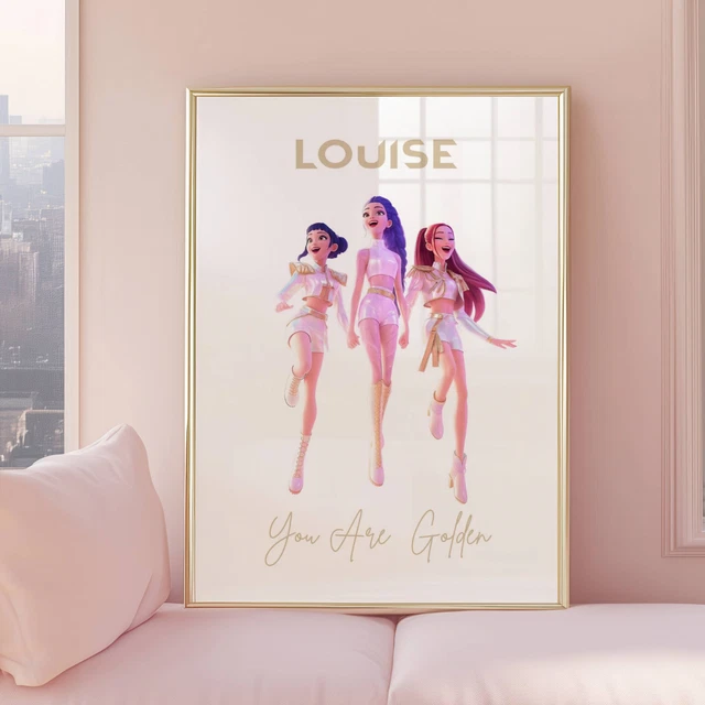 Kpop Demon Hunters Bettwäsche - Anime Mikrofaser Set 135x200cm