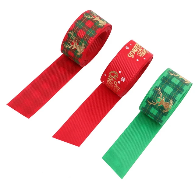 3 Rolls Piy Table Runner Christmas Ribbon Winter Wedding Decor Gift