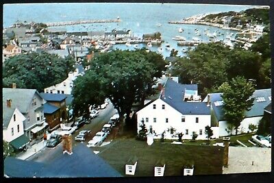 1960s Rockport Harbor from The Old Sloop Church, Rockport MA