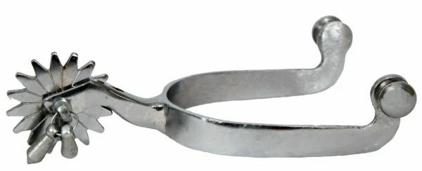 Western Saddle Horse Silver Steel Jingle Bob Horse Show Spurs Ranch Trail Rodeo