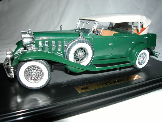 ANSON CLASSIC Modell Cadillac Sport Phaeton Grün/Beige Metall