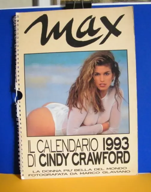 Da20 - Calendario 1993 - Cindy Crawford - Max