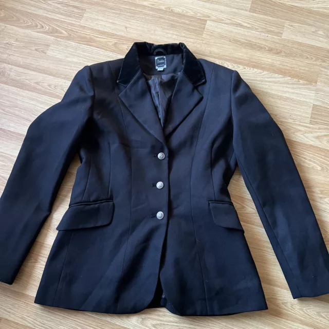 Dublin Size 14 Black Show Jacket - Free Post