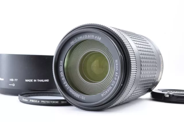 "Near Mint" Nikon AF-P DX NIKKOR 70-300mm f/4.5-6.3G ED VR Lens from Japan #076