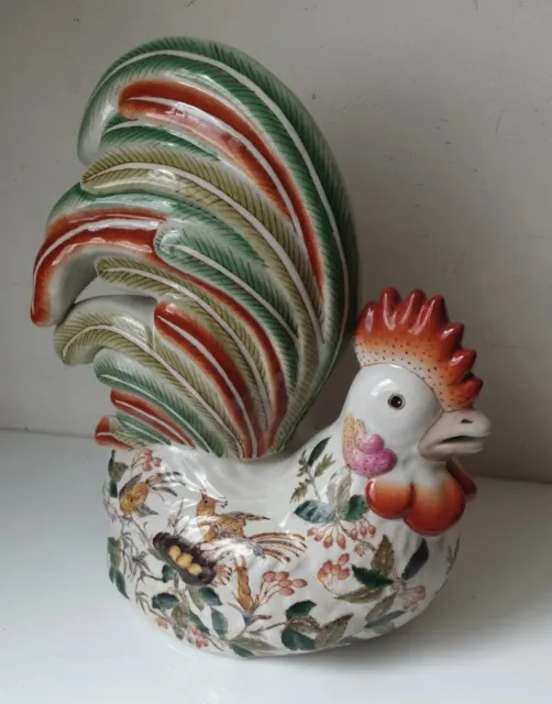 Sculpture de poule faience craquelee atelier fabienne jouvin Design céramique 2