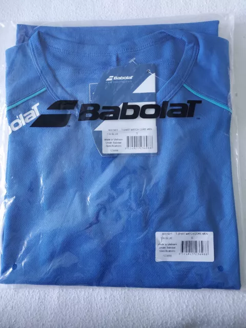 Babolat T-Shirt Match Core  Men, Gr. S, blau