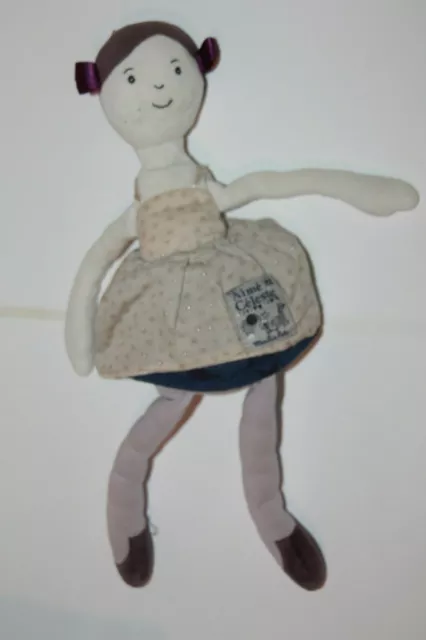 Doudou Poupee Moulin Roty Aime Et Celeste Robe  33Cm