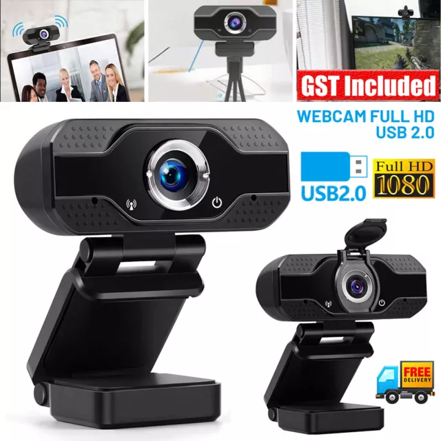 USB 2.0 Web Camera with Microphone Webcam Full HD 1080P For PC Desktop Laptop
