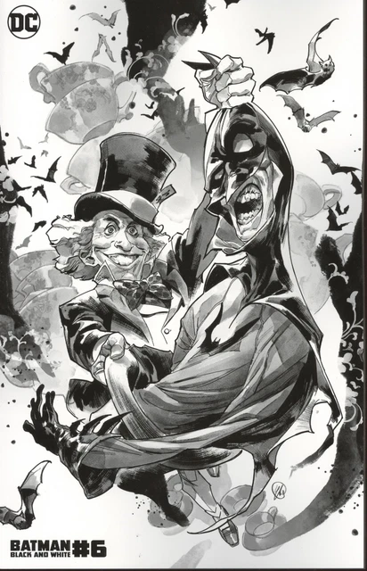 Batman Black And White #6 Cover C Yasmine Putri Mad Hatter Variant Vf/Nm Dc Hohc