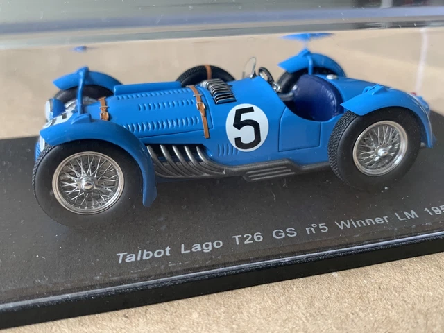 KIT SIBUR MONTE TALBOT LAGO VAINQUEUR LE MANS 1950 BEAU MONTAGE
