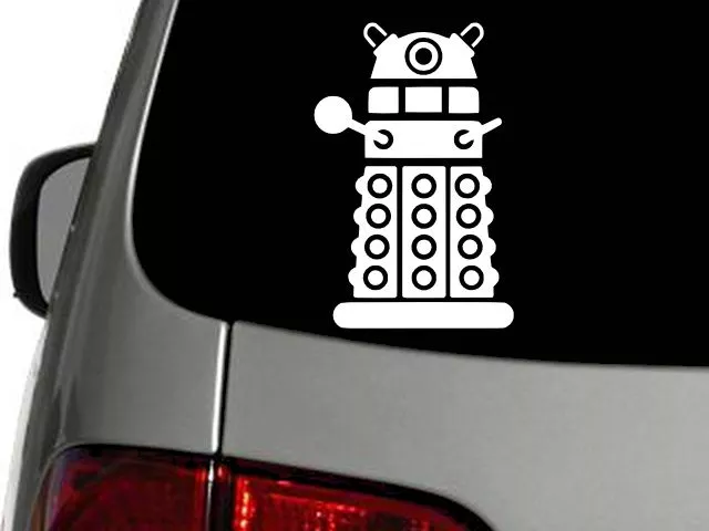 DOCTOR WHO DALEK Vinyl Decal Car Truck Wall Sticker CHOOSE SIZE COLOR