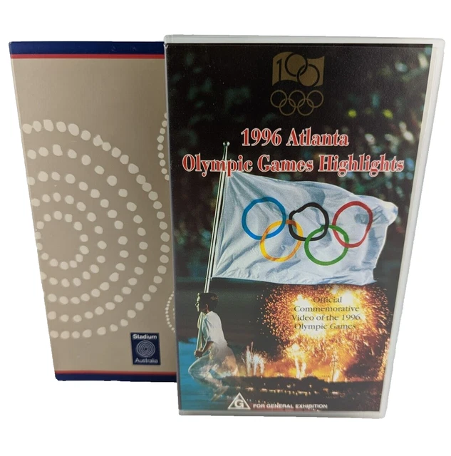 VHS Tape 1996 Atlanta Olympic Games Highlights Official NEW AND SEALED