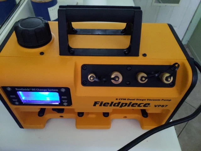 Fieldpiece VP87 - Dual Stage, 8 CFM Vacuum Pump