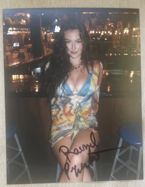 Rachel Pizzolato In Person Signed 8X10 Color Photo 4 Coa