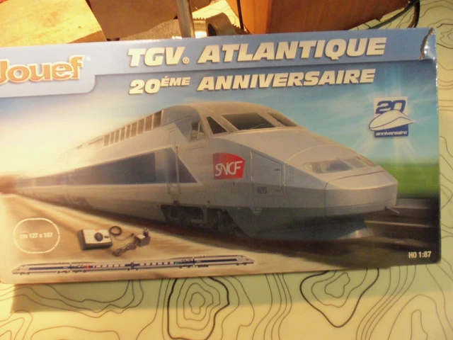 Coffret TGV Atlantique Jouef HO Réf 7421 - Train électrique Occasion