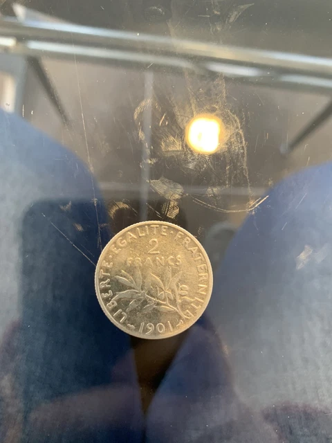 2 Francs Semeuse 1901    Argent