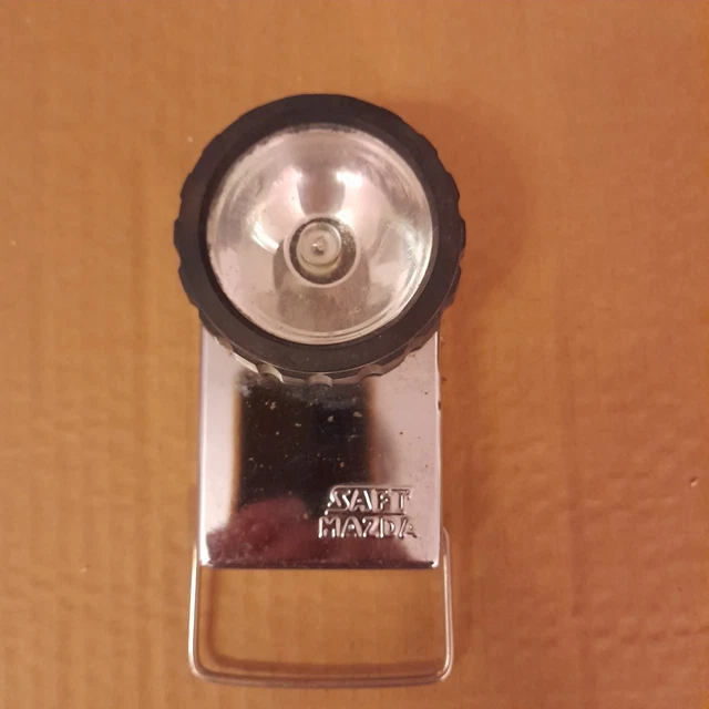 ANCIENNE PUBLICITÉ MAZDA de comptoir. lampes de poche. EUR 4,90