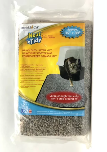 Imperial Cat Near 'n Tidy Brown Large Heavy Duty Litter Mat 36 x 30 inch