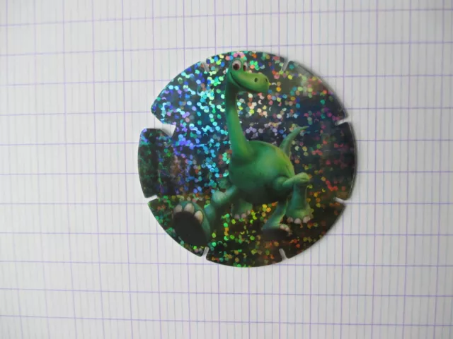 Pog Jeton  ARLO  NR 61 Disney Le Voyage D'Arlo SUPER FLIZZ série 2 , dinosaure