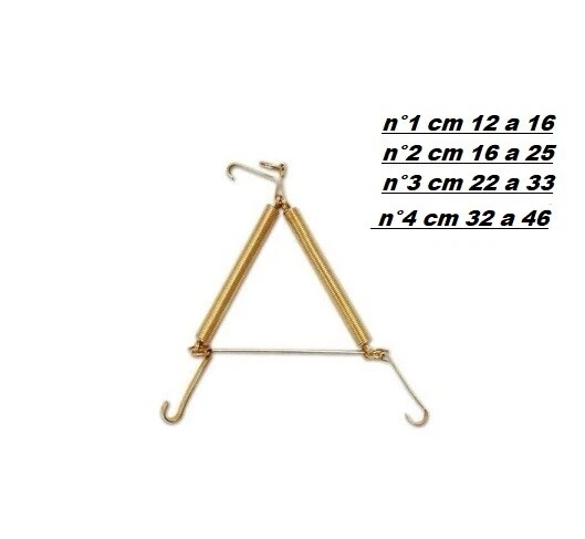 Appendipiatti Con Molla - 2 Pezzi - Per Piatti Da 32 A 46 Cm - Sacar - Foto 4