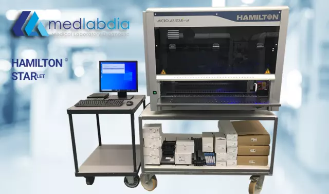 HAMILTON MICROLAB STARlet (2020) - Liquid Handling System with many accessories!