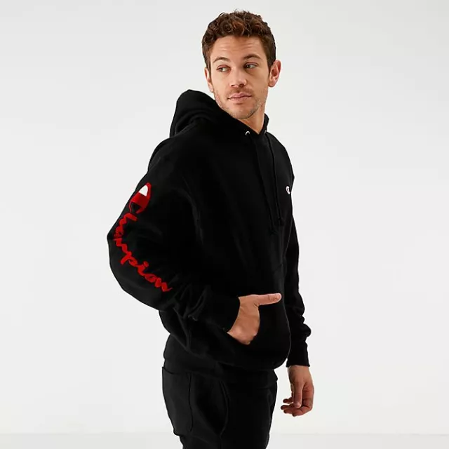 Champion flock script hoodie hotsell