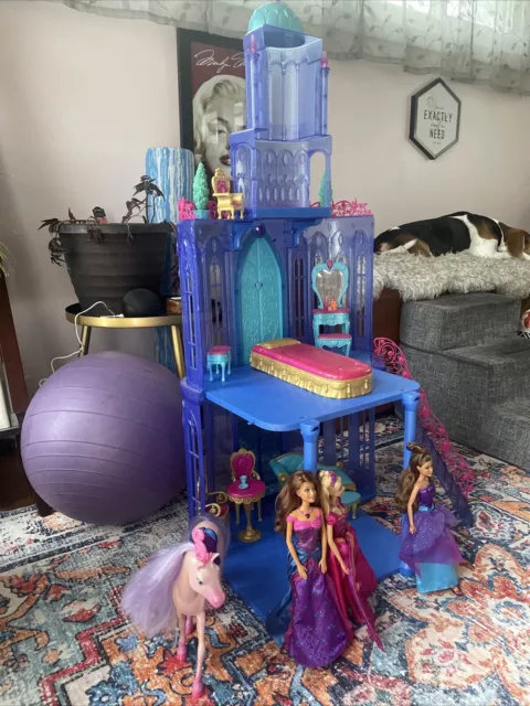 BARBIE THE Diamond Castle Playset with Lights Music 2008 298.00 PicClick