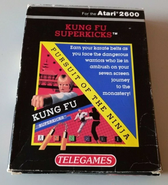 Jeu Sega Master System Kung-Fu Kid - Complet Boîte Et Notice - Très Bon état