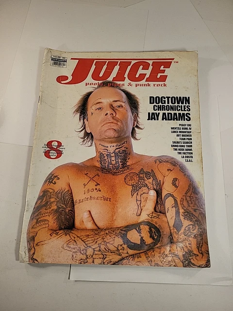 JUICE雑誌 特集: Jay Adams 3冊セット VINTAGE JUICE MAGAZINE #54 2002 - Jay Adams Dogtown Chronicles