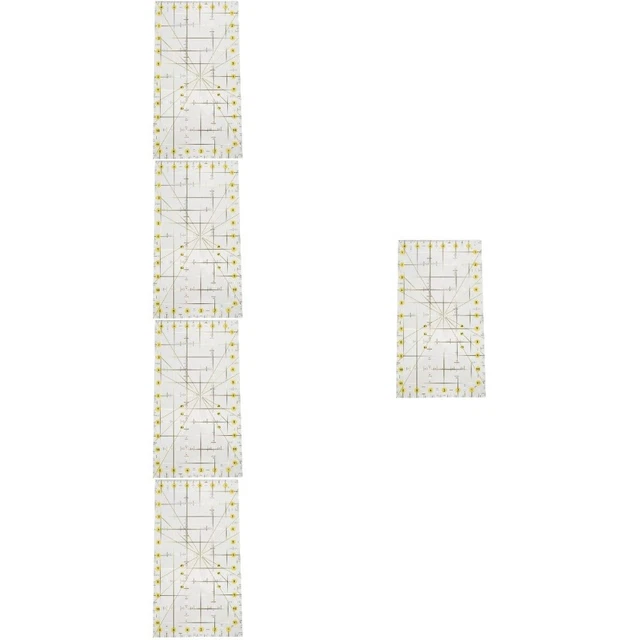 5 piezas cuchilla de coser multifuncional Lineal hágalo usted mismo patchwork Lineal Patc