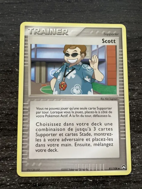 Scott Unco - Pokemon 81/108 Ex Gardiens Du Pouvoir Neuf Fr