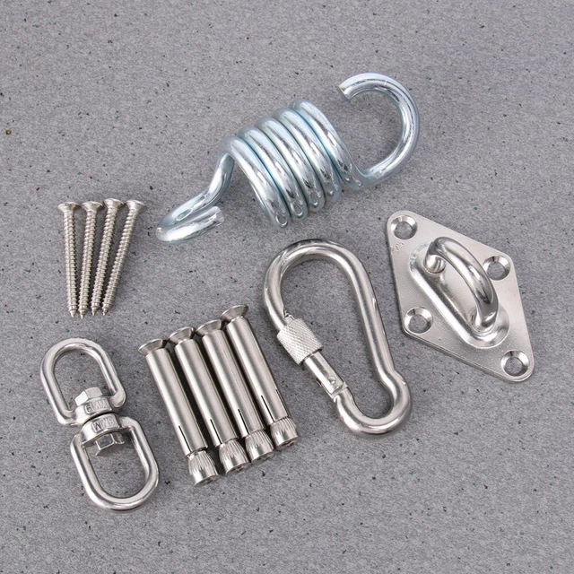 1 Set von schweren dauerhaften Schwung fester Plattenfeder Haken Swing Hanger