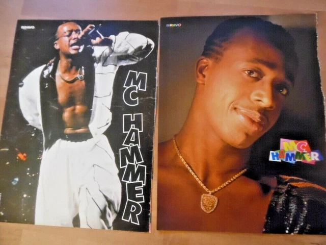2x MC HAMMER --- Bravo-A4 28 x 21 cm Clipping B 271