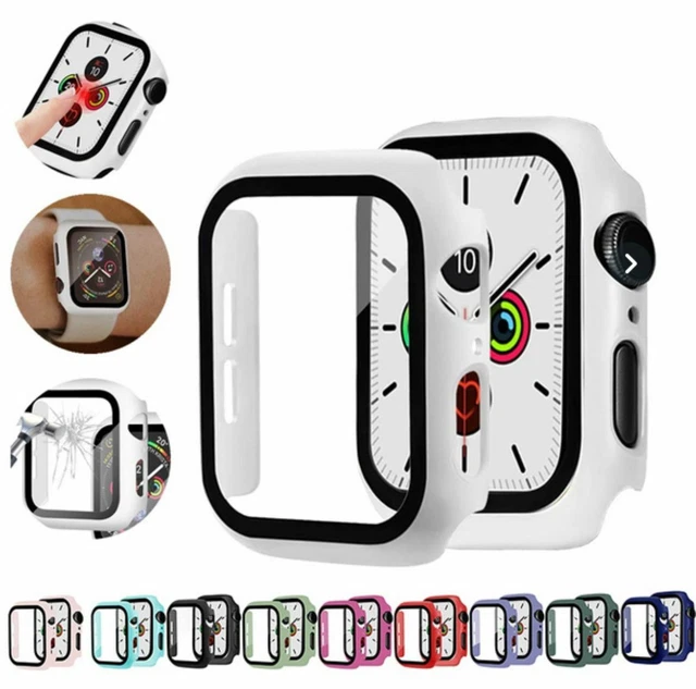 Apple Watch Case 6 5 4 SE 38-44mm Panzerfolie Schutzhülle Bumper Cover 360Grad