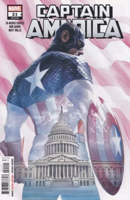 Captain America #21: Marvel Comics (2020)  VF/NM  9.0
