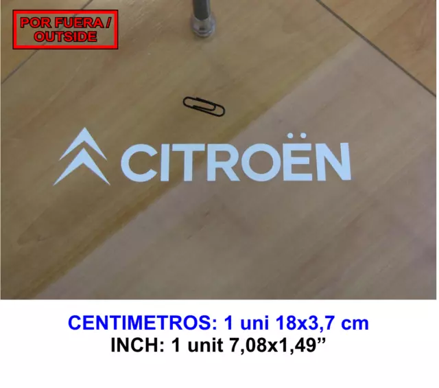 Citroen Logo Vinilo Pegatina Vinyl Sticker Decal Aufkleber Autocollant Adesivi