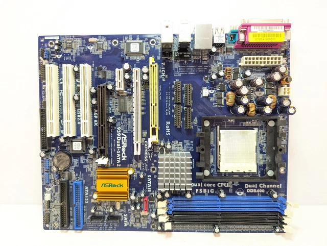 ASROCK 939DUAL-SATA2 SOCKET 939, AMD Motherboard-Possible Parts