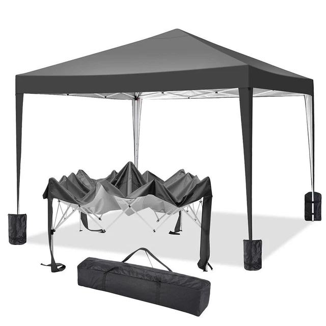 Faltpavillon 3x3m Pavillon Wasserdicht UV Partyzelt Gartenzelt Faltbar Pergolen