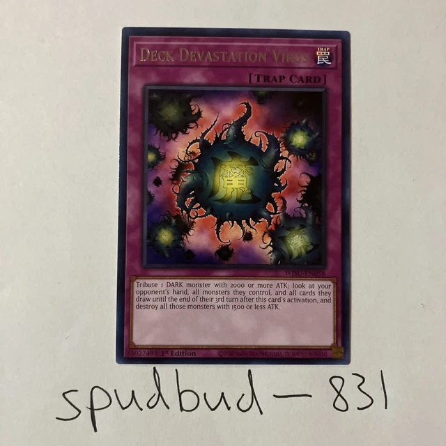 Deck Devastation Virus Rare WISU-EN058 (Near Mint 1st Edition)