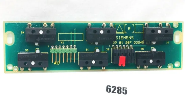 Siemens Sirona E + M1 Handschalterplatine 29 81 207 D3246 Platine Neuf/Scellé