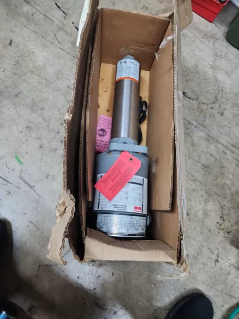 Dayton Teel 2P019B 9K862A 12 Multi-Stage Booster Pump 3/4 HP 1 Ph 208-220 440 V