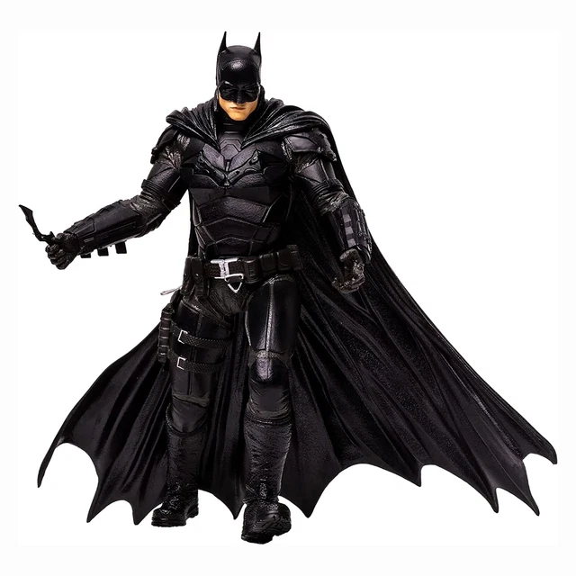 Batmobile DC Comics + Figurine Batman 30cm Articulée - Jouet Collection 3 Ans Et Plus