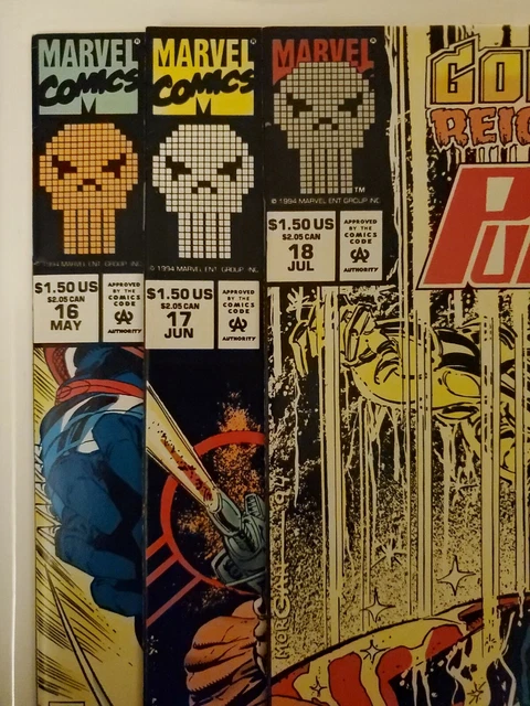 PUNISHER 2099 (Lot of 3) VFNM 16 17 18