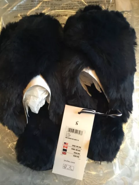 Joules slumber faux fur slipper cheap