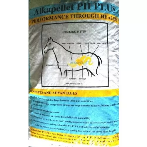 Stanfa Alkapellet PH Plus Alkaline 20kg Fibre Horse Equine Food Gut Supplement