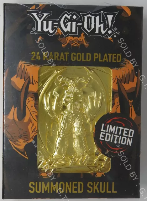 Yugioh! - Summoned Skull - 24K Gold Plated Collectable - Limited Edition