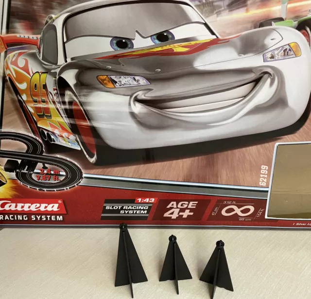 3 Disney Pixar Cars Carrera Racing System 62199 Racetrack Lifters  Parts Only