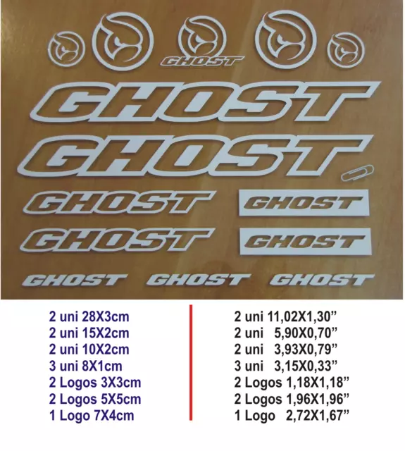 Sticker Vinilo Decal Vinyl Aufkleber Adesivi Autocollant Kit Ghost