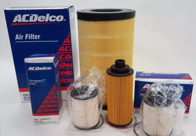 AC DELCO Filter kit to suit  Holden RG Trailblazer LT/ LTZ/ STORM/ Z71 2.8L