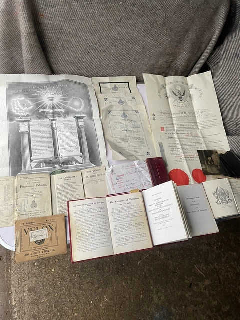 1947-76 Freemason Memorabilia